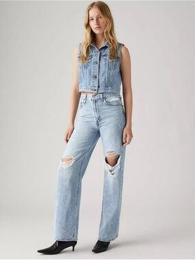 Levi's 
RIBCAGE WIDE LEG H223 BIN DAY CLEAN HEM